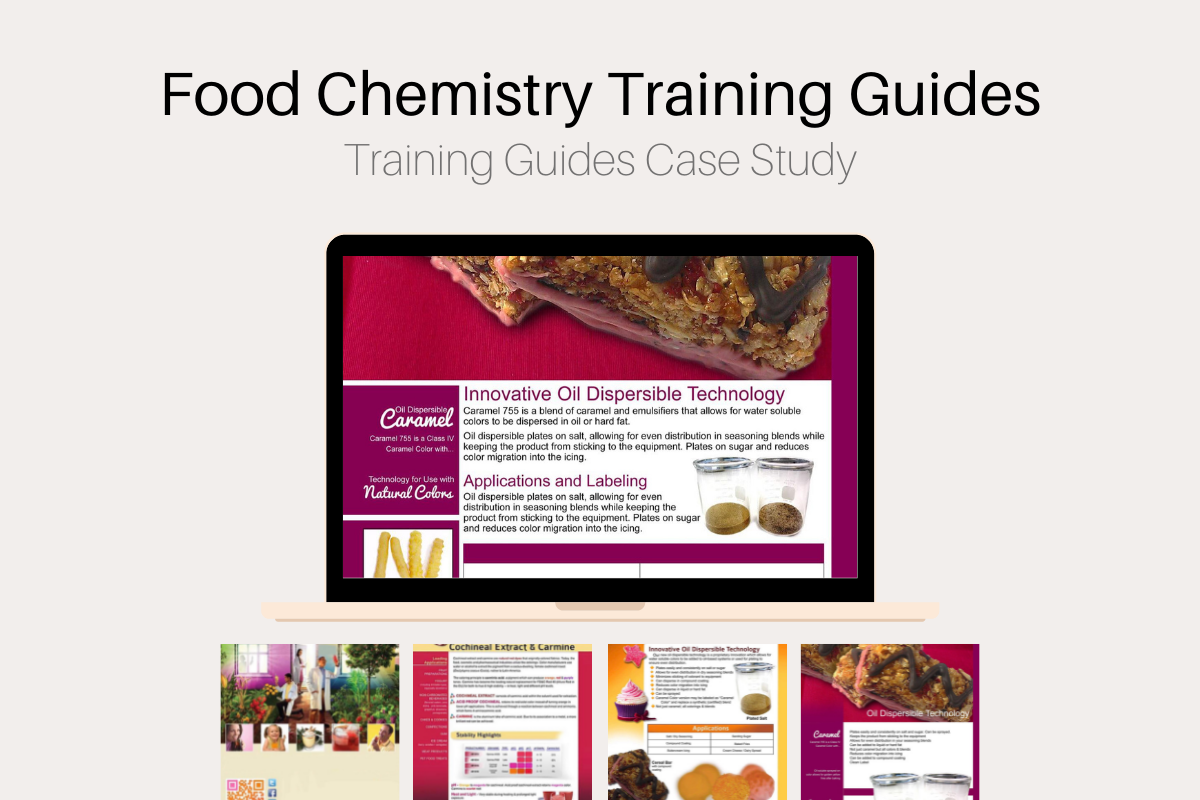 Case Study – Food Chemistry Training Guides