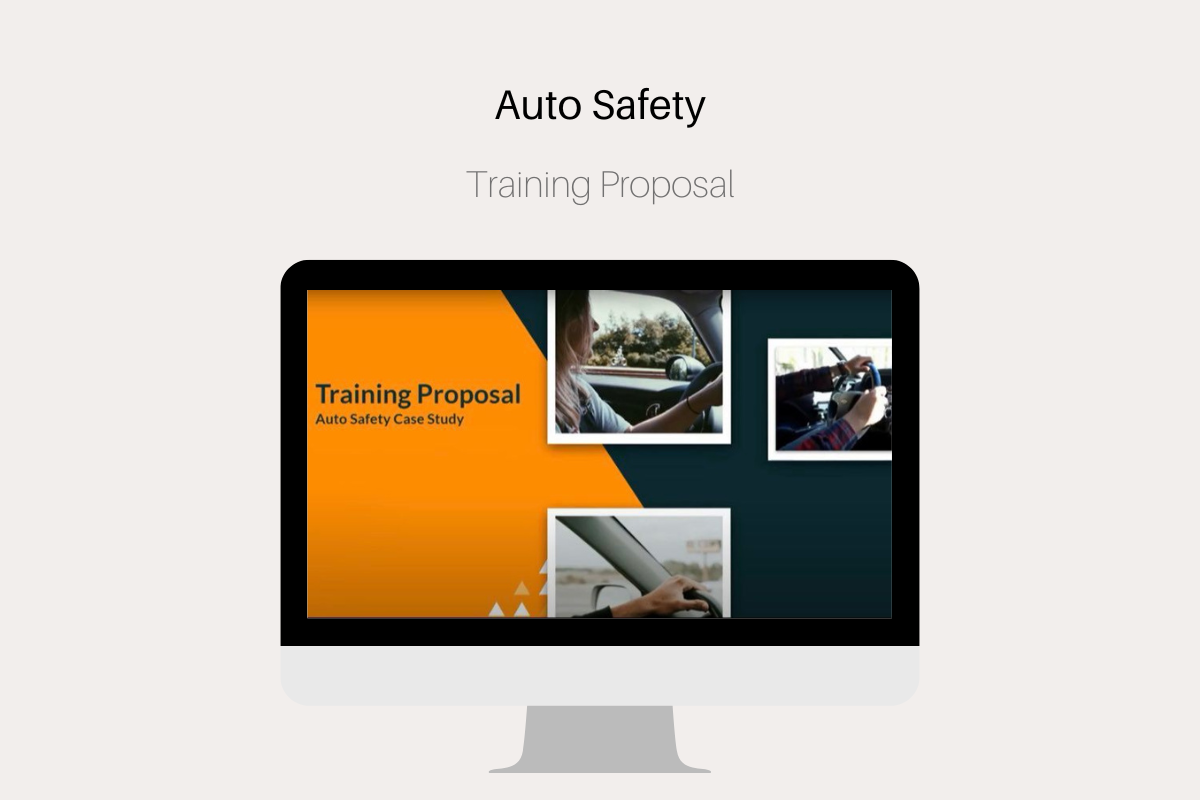 Case Study: Auto Safety Training Proposal