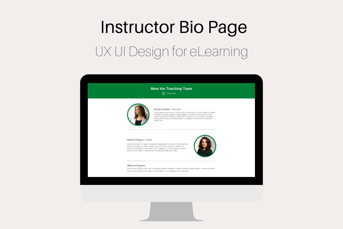 Case Study: UX UI Design for eLearning Course