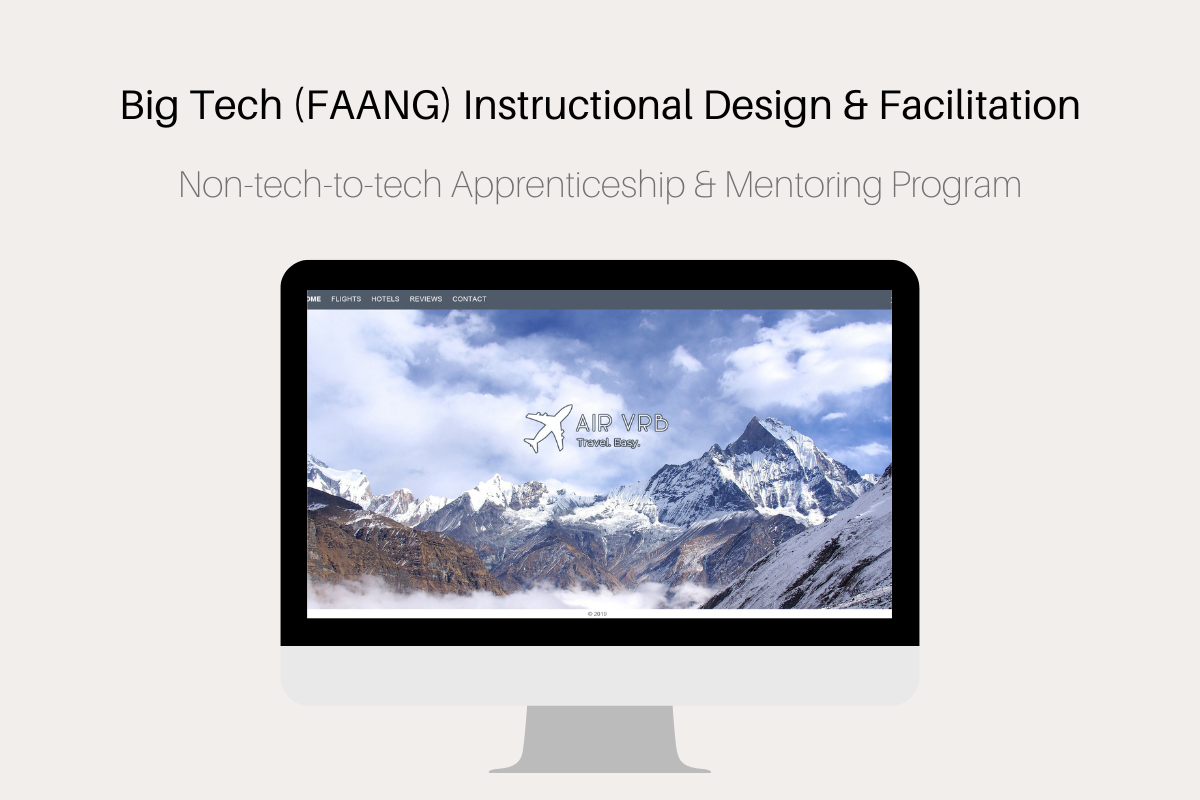 Instructional Design for Big Tech (FAANG) Corporation